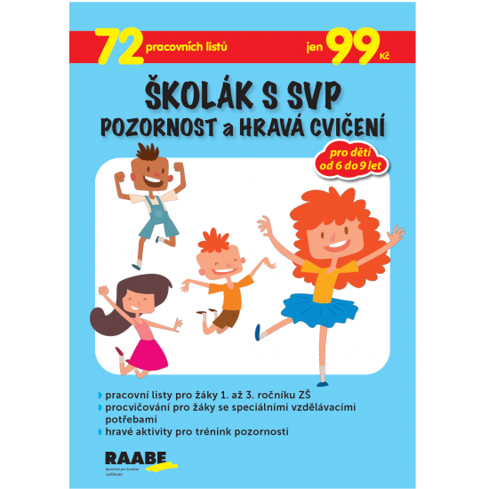 Školák s SVP - Pozornost a hravá cvičení